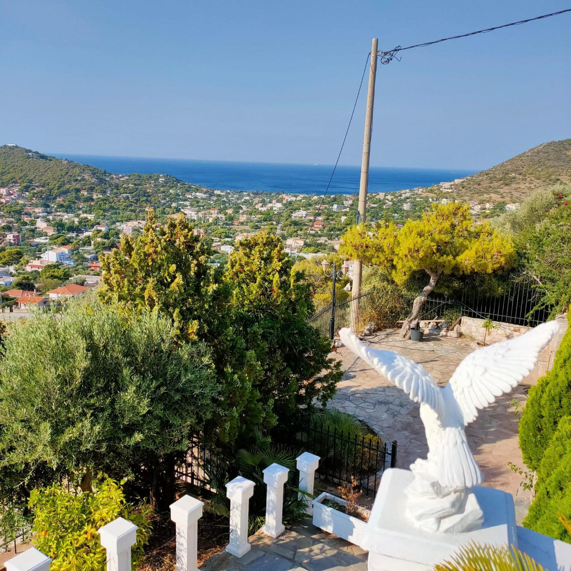 Eagles Nest Villa Athenian Riviera In Aghia Marina Near Lagonisi, Next To The Beach Close To Athens Airport Agia Marina  ภายนอก รูปภาพ